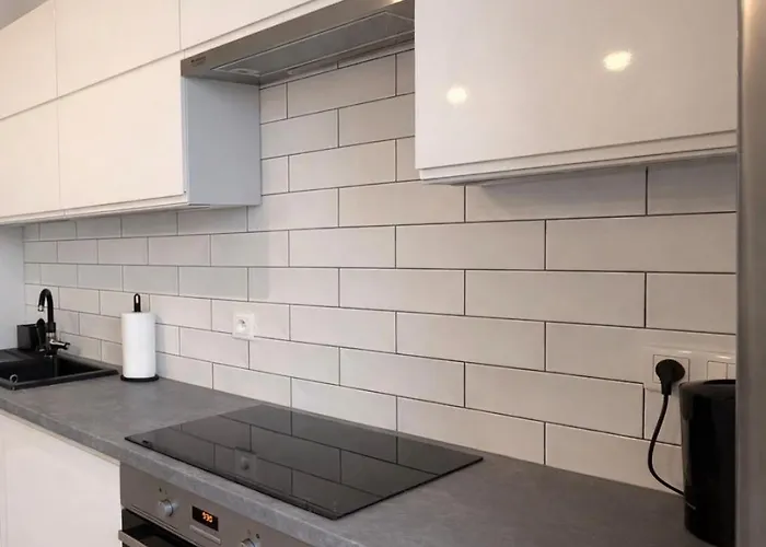 Modern 2-Room Apartment With Large Balcony & Private Parking 公寓